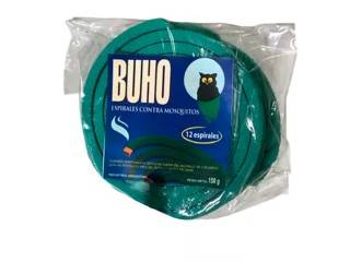 Espiral Repelente De Mosquitos Buho 24X12Un