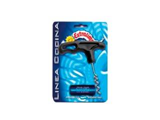 Sacacorcho Mango Plastico  Extralimp X12Un