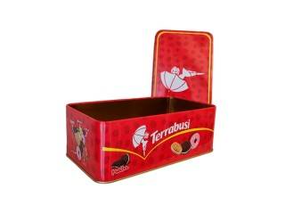 Lata Terrabusi Cuadrada Plana X 30Un