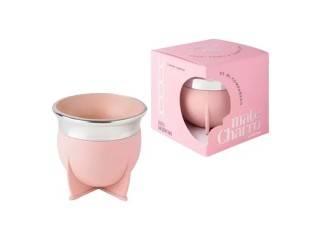 Mate Charro Color Pleno Con Bombilla Rosa