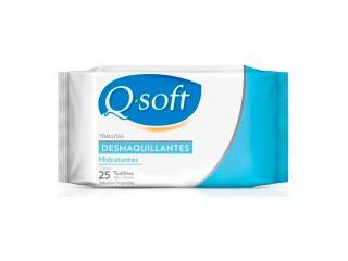 Toalla Q-Soft Desmaquillante Hidratante 12X25U
