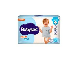 Pañal Babysec Ultrasoft Xxg 15 Paq X8Un