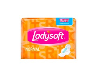 Toallita T.seca Norm. Ladysoft Naranja 54X8