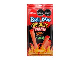 Regaliz Bull Dog Bolsa 24X75G Picante (79021)