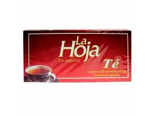 Te La Hoja 20X25 Saquitos