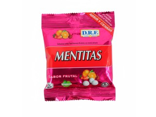 Pastillas Mentitas Flowpack 12X12X23Gr Frutal