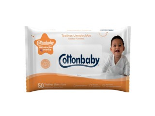 Toallas Humedas Cottonbaby Hidratacion 12X50
