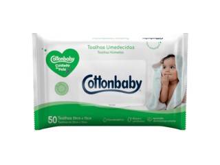 Toallas Humedas Cottonbaby Cuidado De La Piel12X50