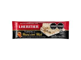 Turron De Mani C/Miel Lheritier 24X80Gr