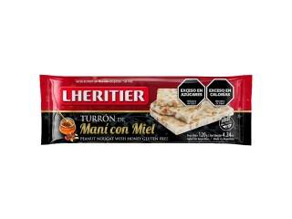 Turron De Mani C/Miel Lheritier 24X120Gr