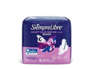 Toallitas Siempre Libre Noche Y Dia Suave 24X8Un