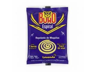 Espiral Repelente De Mosquitos Buho 50X4 Lavanda