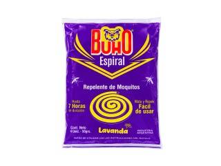 Espiral Repelente De Mosquitos Buho 24X12Un Lavand
