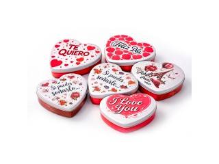 Lata Corazon Paris Surtida X25Unid