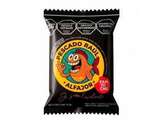 Alfajor Pescado Raul Simple 12X50Gr Negro