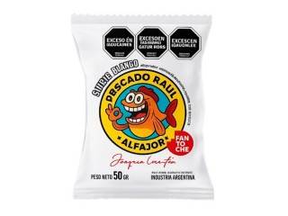 Alfajor Pescado Raul Simple 12X50Gr Blanco