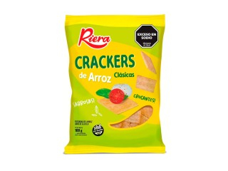 Crackers De Arroz Riera 10X100Gr