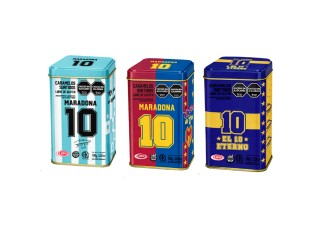 Lata Colección Maradona Lipo Caram/Chup X8Un