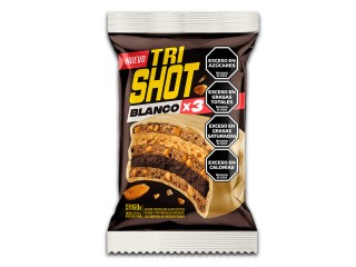Alfajor Shot Triple Blanco 36X60Gr