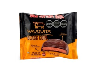 Chocolate Con Relleno Vauquita X18Unid Black Coin