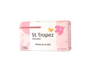 Jabon Tocador St Tropez 20X3X125Gr Flores (511)