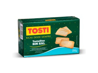 Tostaditas Tosti 16X140Gr Sin Sal