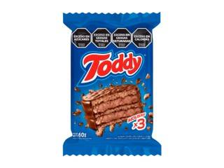 Alfajor Toddy Mousse Triple 20X60Gr (2375)