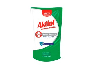 Jabon Liquido Aktiol Antibacterial D/P 24X200Ml