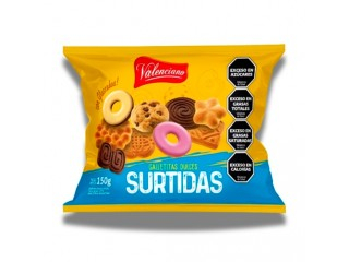 Galletitas Valenciano 28X150Gr Surtido