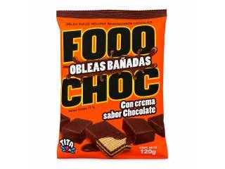 Oblea Todo Choc Bañada 20X100Gr