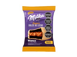 Alfajor Milka Simple Extra Ddl Blanco 36X70Gr