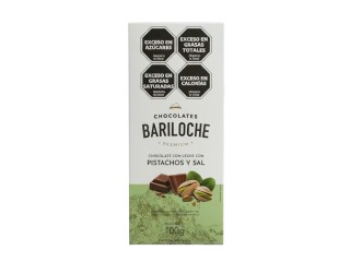 Chocolate Bariloche 10X100Gr Pistacho (B70004)