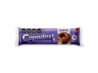 Galletitas Copadas 40X78Gr Donitas Chocolate Negro