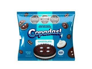 Galletitas Rellenas Copadas 24X160Gr Chocolate