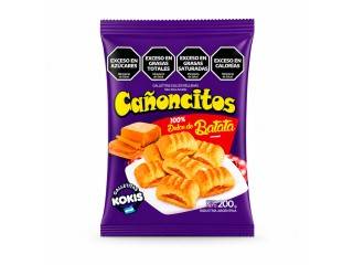 Galletitas Kokis Cañoncitos Batata 18 X 200Gr