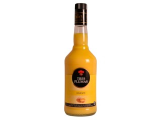 Licor Tres Plumas Botella 6X700Ml Huevo