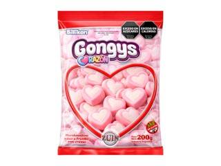 Malvavisco Gongys Bolsa 12X200Gr Corazon ( 78606)