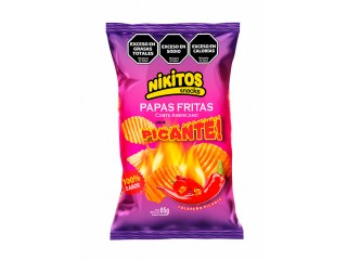 Papas Nikitos 30X65Gr Jalapeño Picante