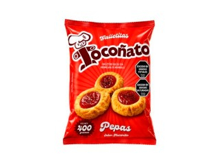 Galletitas Tocoñato 12X400Gr Pepas