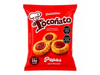 Galletitas Tocoñato 5X1Kg Pepas