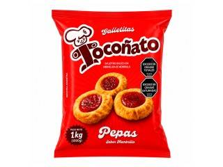 Galletitas Tocoñato 5X1Kg Pepas
