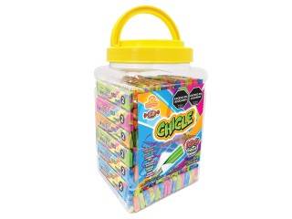 Chicle Candies Tatoo Pote 24X100U Surtidos