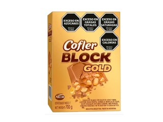 Choc. Cofler Block 20X38Gr Gold Display (5413)