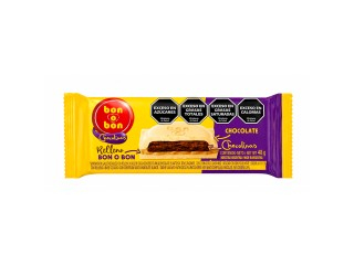 Chocolate Tab Rell Bon O Bon 16X48G Blanco Disp