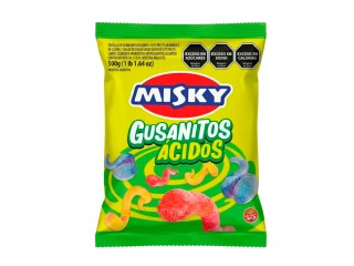 Goma Misky 6X500Gr Gusanos Acidos (5557)