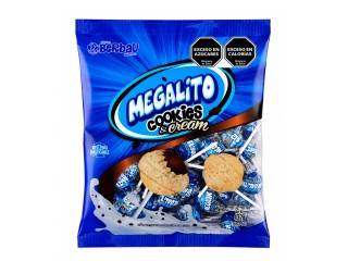 Chup Berbau Megalito 12X24U(432G) Cookies/Cream