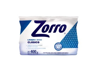 Jabon En Polvo Zorro Clasico 36X400Gr Baja Espuma