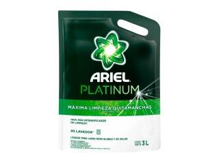 Jabon Liquido Ariel Platinum D/P 4X3Lt