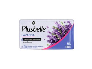 Jabon De Tocador Plusbelle 81X120Gr Lavanda
