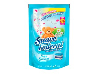 Suavizante P/Ropa Suave Doypack 14X900Ml Floral
